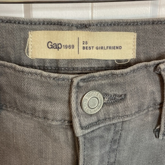 💚 GAP - Grey distressed Jeans - Best girlfriend - 25 - Picture 2 of 9